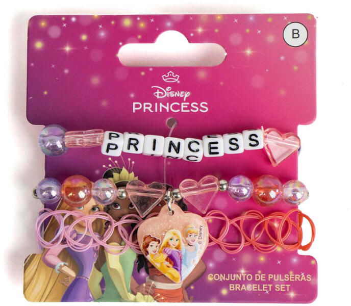 Disney Hercegnők Heart karkötő szett 3 db-os (CEP2500003069)