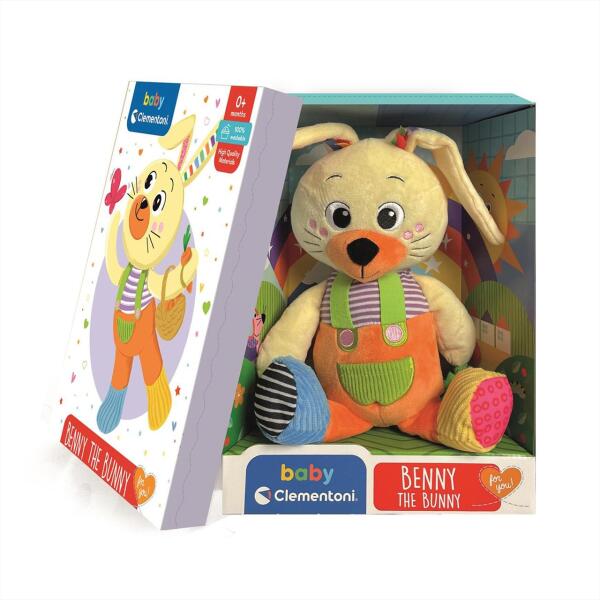 Baby Benny Plüss Nyuszi textilfüllel díszdobozban (17830)