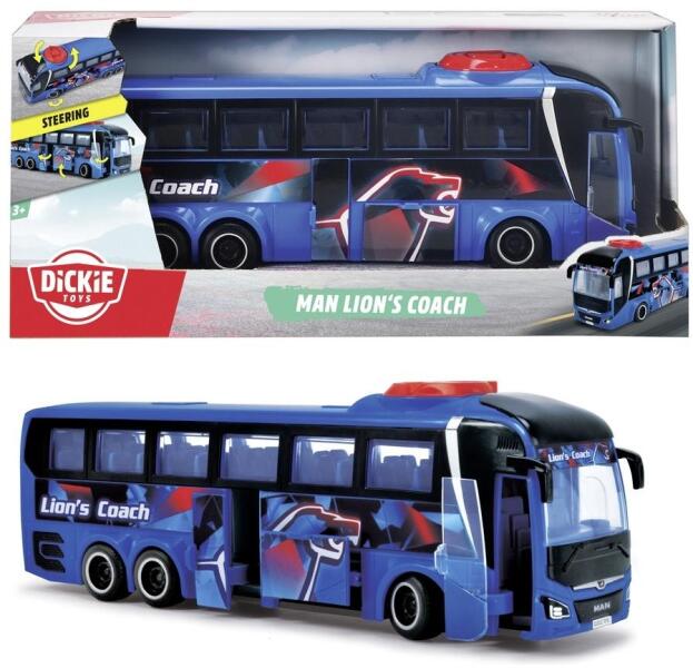 MAN Lion's Coach kormányozható játékbusz 27cm (203744017)