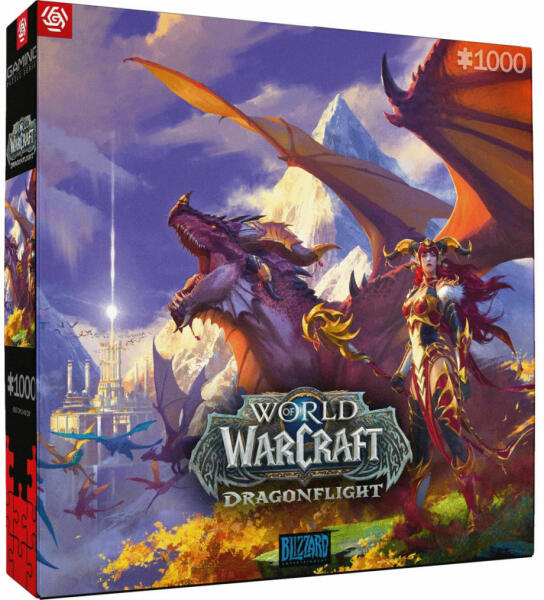 Gaming Puzzle Series - World Of Warcraft - Dragonflight 1000 db-os