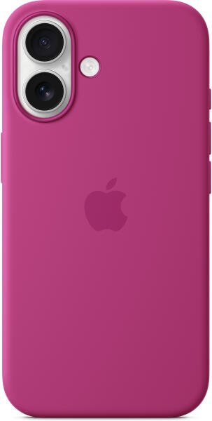 iPhone 16 MagSafe silicone case fuchsia (MYY53ZM/A)