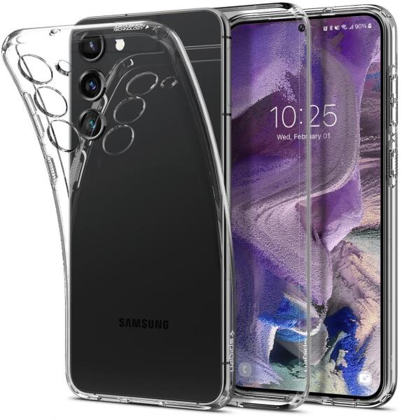 Liquid Crystal Samsung Galaxy S23 case clear (ACS05708)