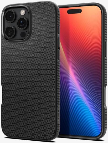 Liquid Air iPhone 16 Pro Max case matte black (ACS07988)