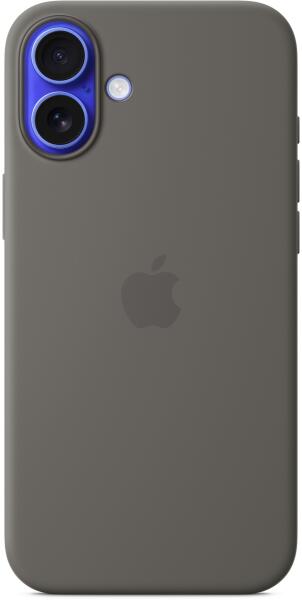 iPhone 16 Plus MagSafe silicone case stone gray (MYYC3ZM/A)