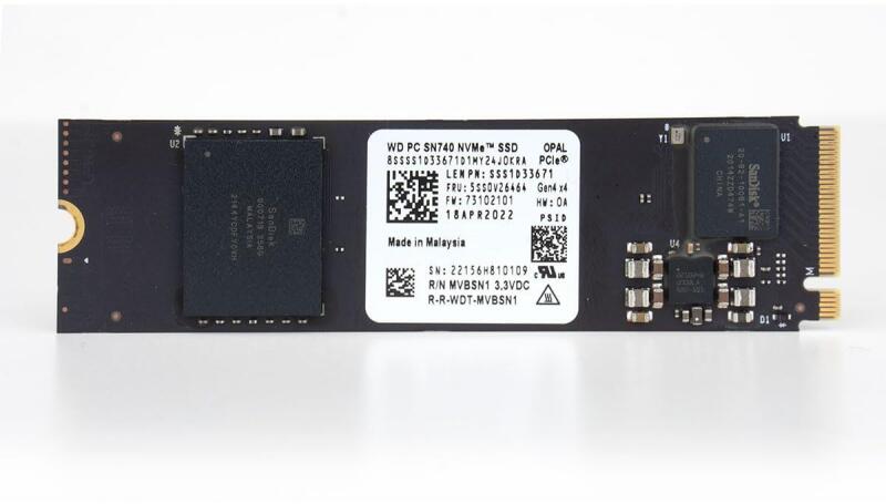 Western Digital SN740 512GB (SDDQNQD-512G-1201) (Solid State Drive
