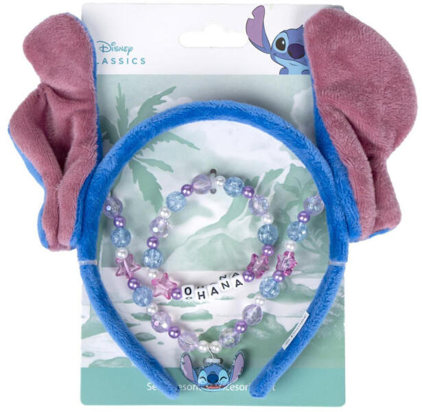 Disney Lilo és Stitch - A csillagkutya Ohana ékszer hajpánt szett (CEP2500002566)