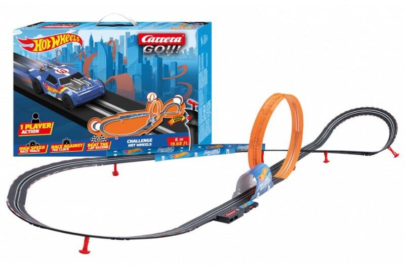 GO Challenger Hot Wheels pályaszett autóval (68000)