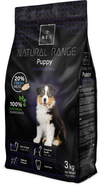 Natural Range Puppy chicken & rice 3 kg
