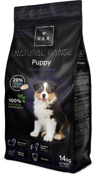 Rex Chiken Rice Vásárlás: REX Natural Range Puppy chicken & rice 14 kg Kutyatáp árak ...