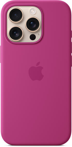 iPhone 16 Pro MagSafe silicone case fuchsia (MYYN3ZM/A)