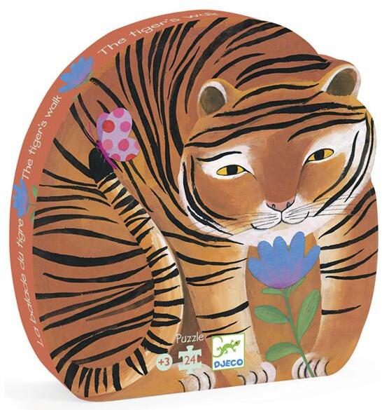Tigris dobozos puzzle 24 db-os (DJ07201)