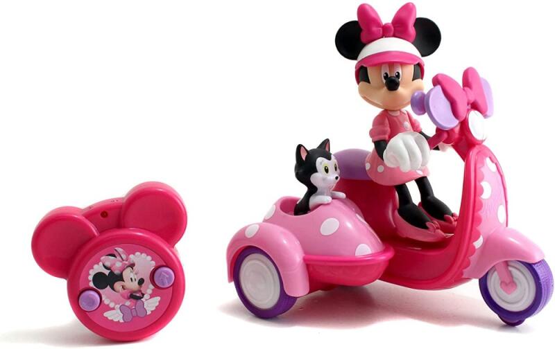 Disney: Minnie egeres távirányítós IRC robogó 16cm cicával (JADA4002)