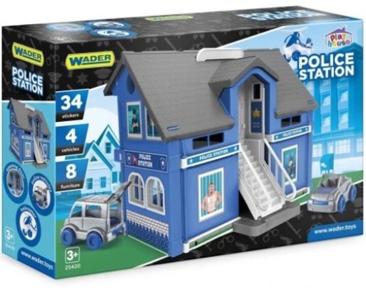 Play House Nagy rendőrség szett járművekkel (25420)