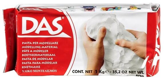 Fehér modellező gyurma 1 kg (387500)