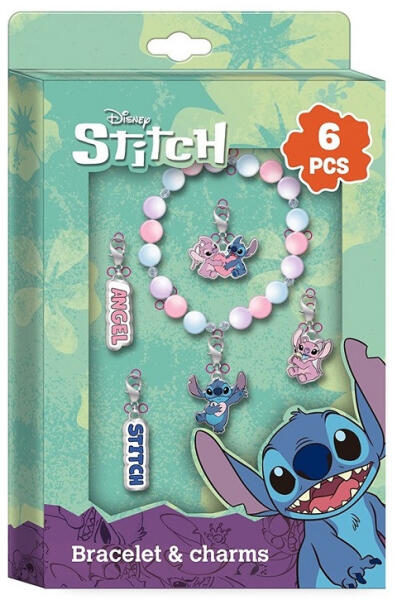 Disney: Lilo és Stitch - A csillagkutya karkötő szett 6 db (EWA00103ST)