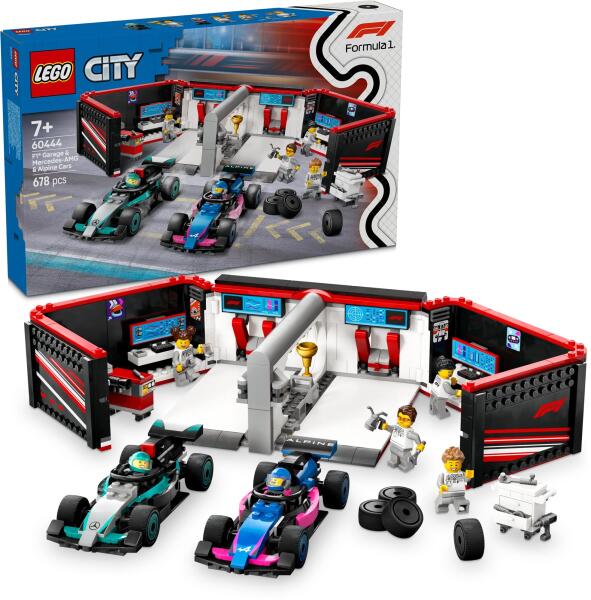 め。オーダー受付　オーダー受付No.47 LEGO® City - F1 Garage & Mercedes-AMG & Alpine Cars (60444) (LEGO
