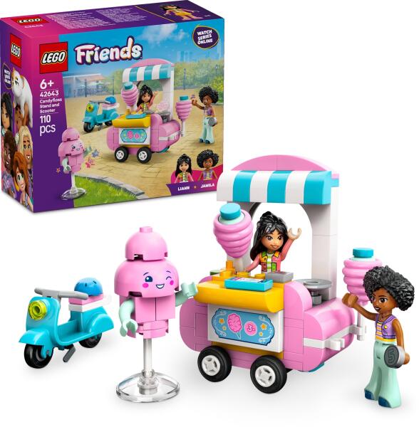 LEGO® Friends - Cotton Candy Stand and Scooter (42643) (LEGO