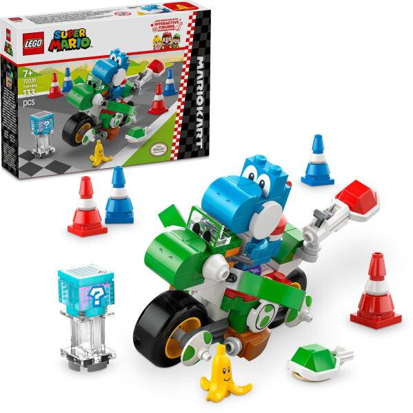 yoshimi823　3本セット LEGO® Super Mario™ - Mario Kart Yoshi Bike (72031) (LEGO) - Preturi