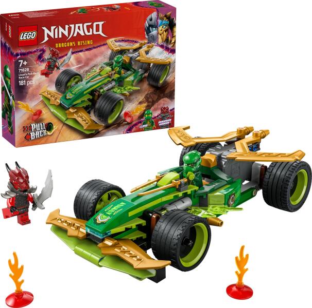 LEGO® NINJAGO® - Lloyd's Pull-Back Race Car (71828) (LEGO) - Preturi