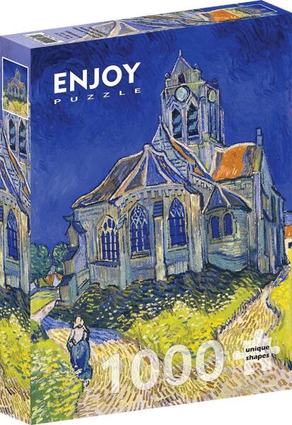 Van Gogh - Templom Auvers-ben 1000 db-os (1152)