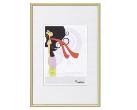 New Lifestyle arany műanyag képkeret 21x29,7 cm (A4) (DKW02)