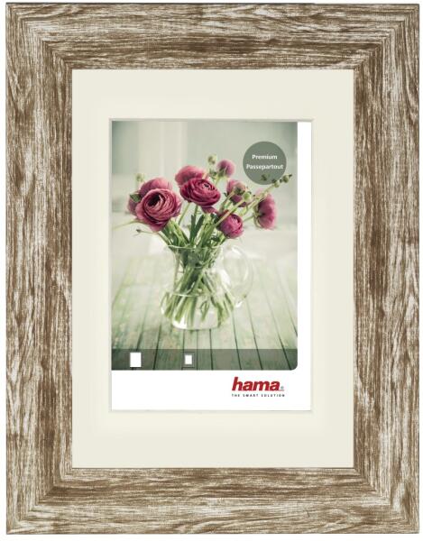 Hama Chalet barna műanyag képkeret 20x30 cm (175275)