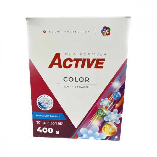 Vásárlás: ACTIVE Color 400 g Mosószer, mosópor árak összehasonlítása ...