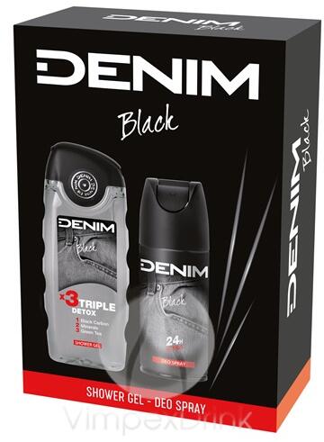 Black ajándékcsomag - dezodor 150 ml + tusfürdő 250 ml