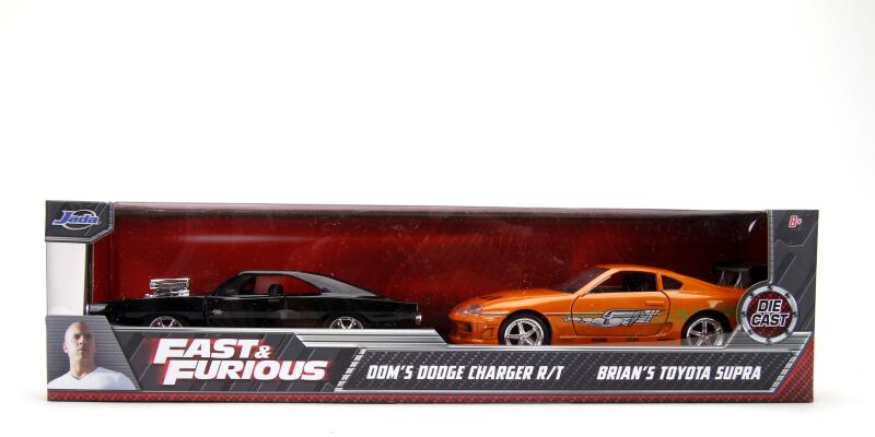 Fast & Furious Twin Pack Toyota Supra + Dodge Charger (3204003)