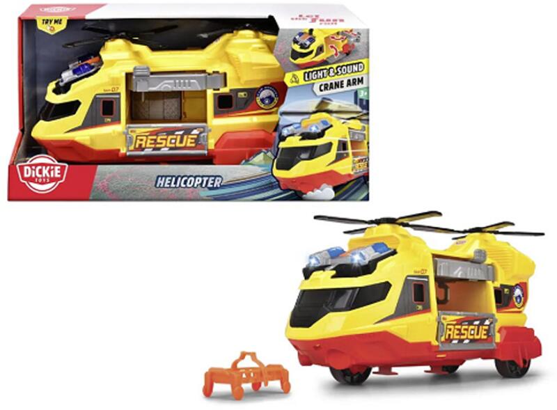 Helikopter fénnyel és hanggal 30cm (203306023)