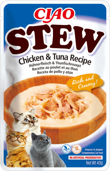 Ciao Stew chicken & tuna recipe 40 g