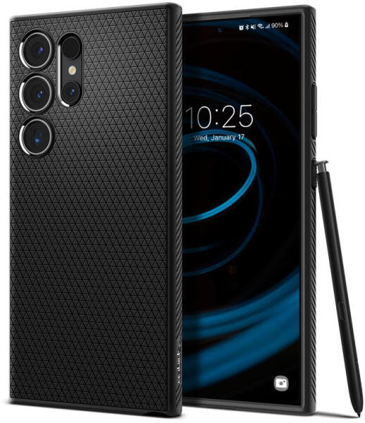 Samsung Galaxy S24 Ultra Liquid Air case matte black (ACS07287)