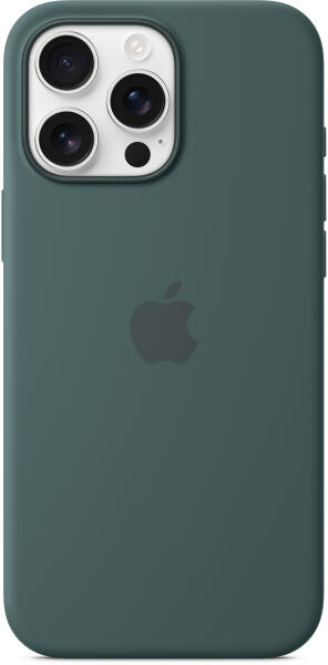 iPhone 16 Pro Max MagSafe silicone case lake green (MA7V4ZM/A)