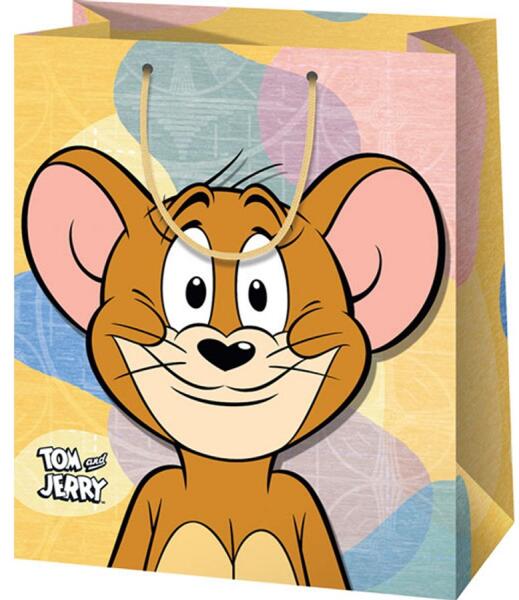 Tom és Jerry exkluzív nagy ajándéktáska 26x13x33 cm 46965