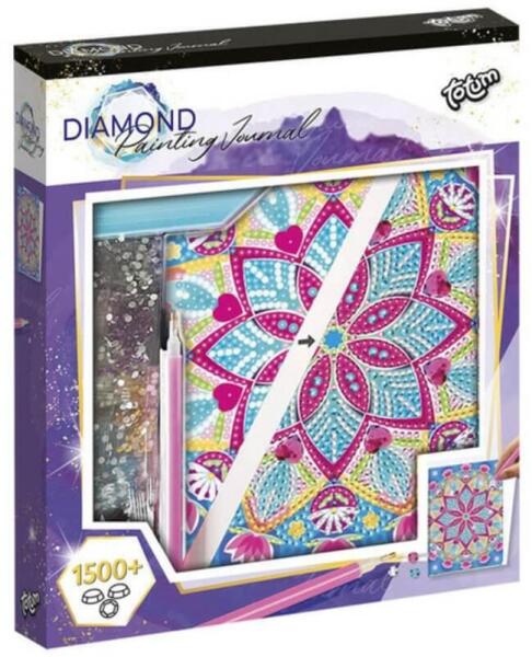 Mandala gyémántszemes kirakó naplóval (079786)