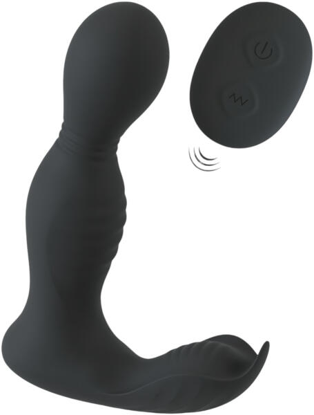 Távvezérlős 2in1 prosztatavibrátor (fekete) (54022550000)