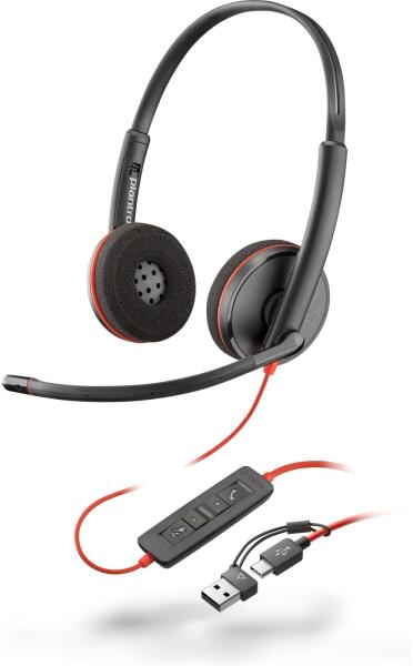Poly Blackwire 3220 USB-C/A (93S87AA)