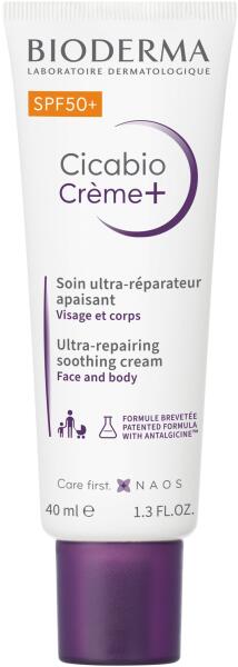 Cicabio Cream+ bőrhelyreállító krém SPF50+ 40 ml
