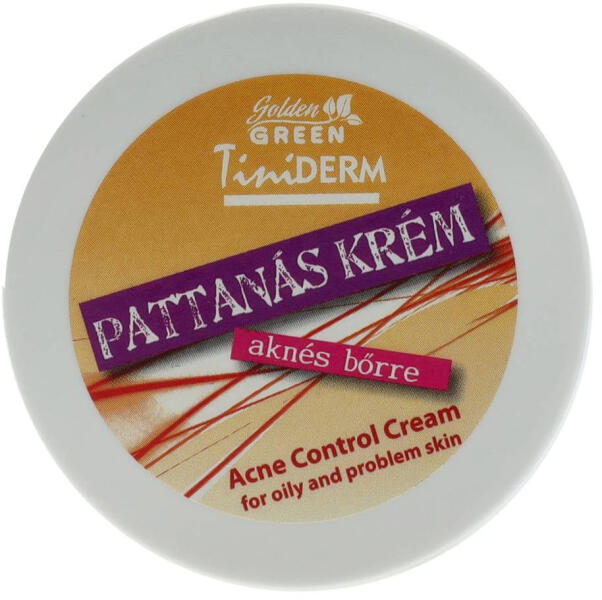 Tiniderm pattanás krém 100 ml