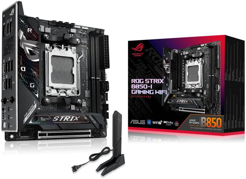 ASUS ROG Strix B850-I GAMING WIFI (90MB1K30-M0EAY0) Placa de baza
