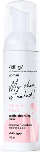 Gyengéd arctisztító hab hialuronsavval 150 ml
