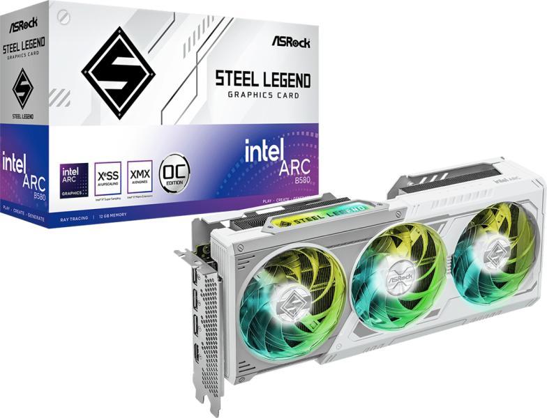 Arc B580 Steel Legend 12GB OC (B580 SL 12GO)