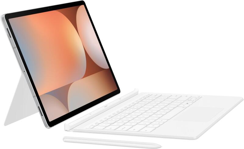 Galaxy Tab S10 FE Tab S9 FE Book 5点 Samsung Galaxy Tab S10+/S9+/S9 FE Book Cover Keyboard Case white