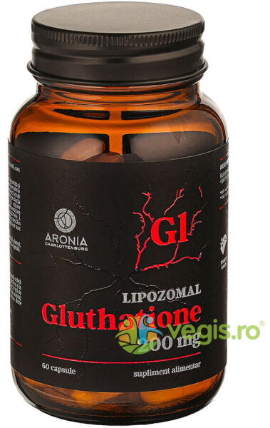 glutathione lipozomal Aronia Charlottenburg Glutathione Lipozomal 200mg 60cps (Suplimente  nutritive)