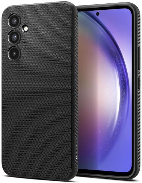 Samsung Galaxy A54 Liquid Air Silicone case black (ACS05885)