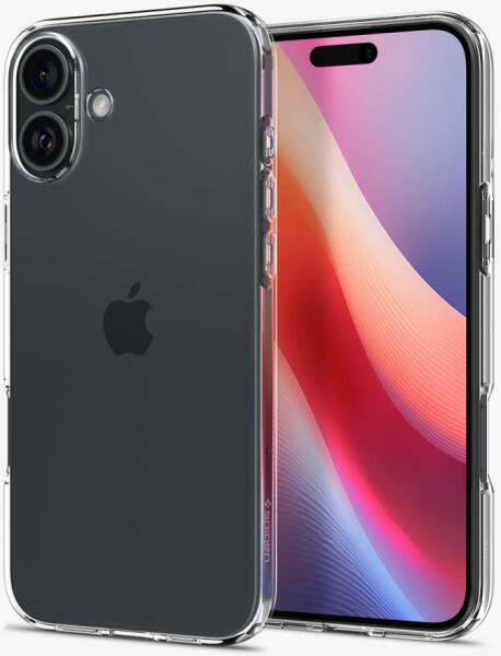 Liquid Crystal iPhone 16 case clear (ACS08190)