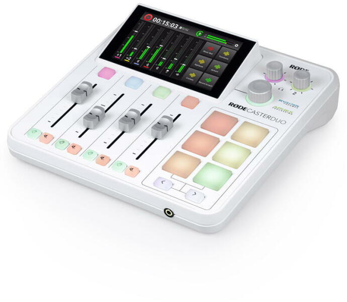 RodeCaster DUO White Edition