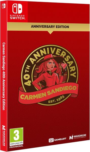 Carmen Sandiego [40th Anniversary Edition] (Switch)