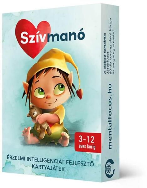 Szívmanó érzelmi intelligenciát fejlesztő kártyajáték