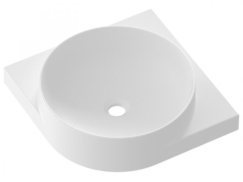 Yard 45 C 45x45 cm matt white (XJX0E045000)